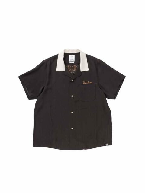 HACKING SHIRT S/S (SILK) BLACK