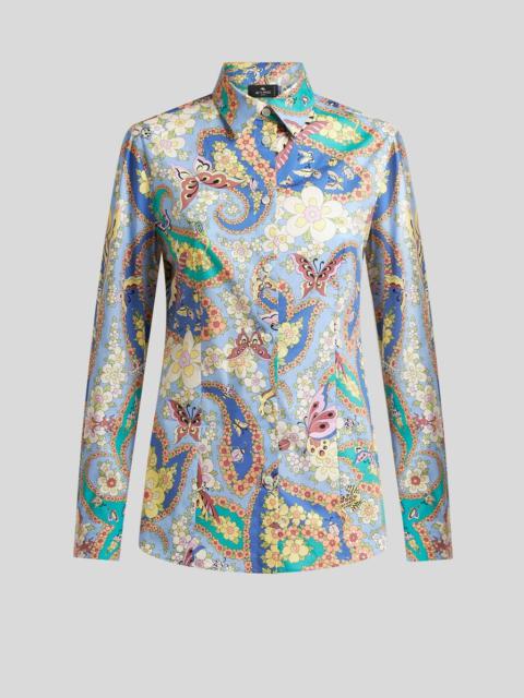 SLIM-FIT PAISLEY SHIRT