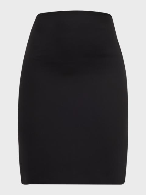 Silk Cady Pencil Skirt
