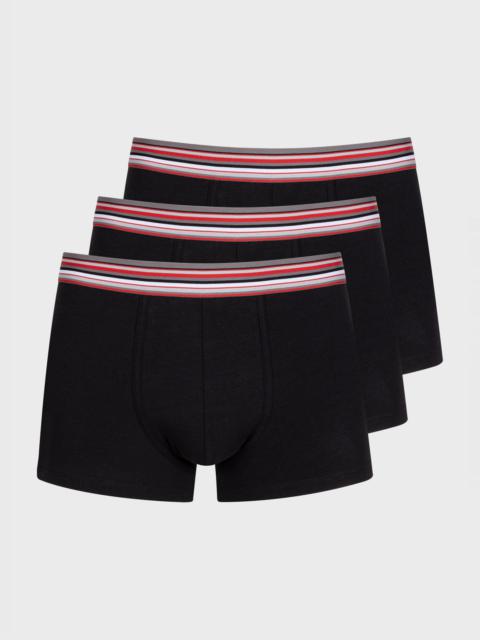 Paul Smith for Manchester United - Black Boxer Briefs Three Pack