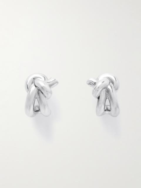 Knot Silver Earrings