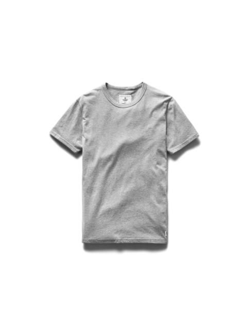 Cotton Jersey T-Shirt Heather Grey