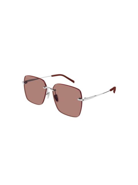 GG1955SA square rimless sunglasses