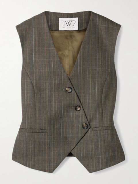 Tyler Checked Wool Vest
