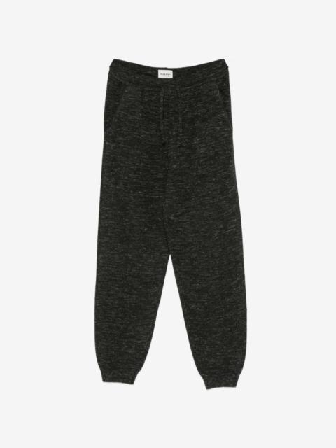 Kira drawstring-waist track pants