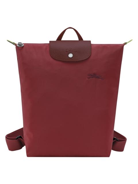 Le Pliage Green M Backpack Pomegranate - Canvas