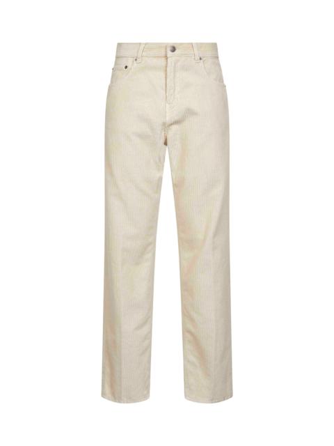 Ecru corduroy Bonnie trousers