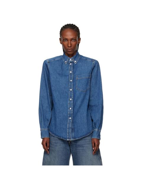 Blue Denim Power Shirt