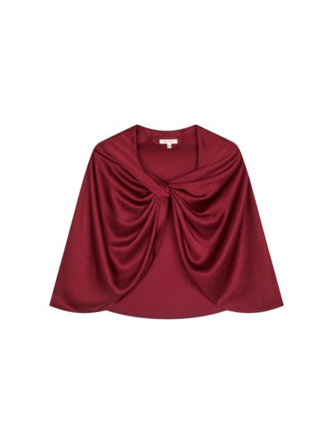 Pinlos Satin Cape red
