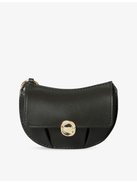 Smooth Leather Clutch Bag