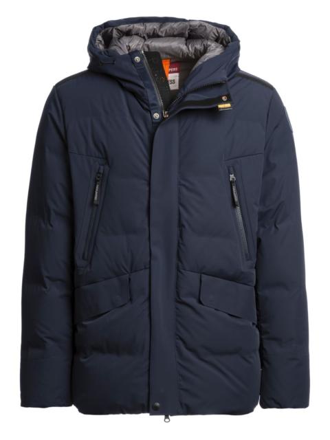 hooded quilted jacket