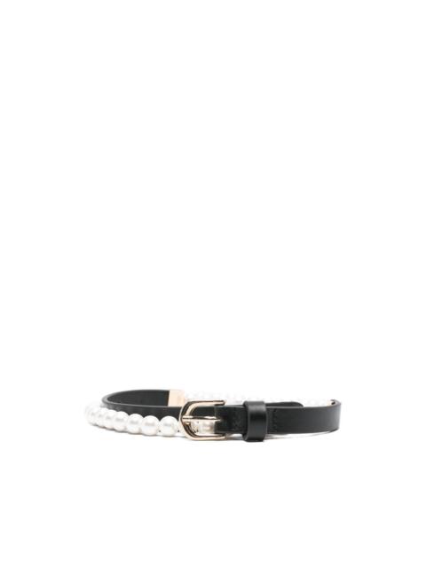 pearl buckle belt