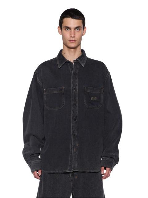 VULTURE DENIM LS SHIRT BAXTER BLACK
