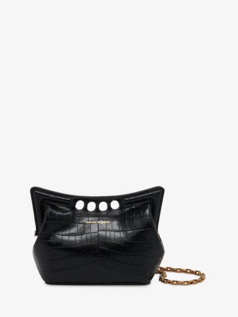 Women's The Peak Bag Mini With Chain in Black