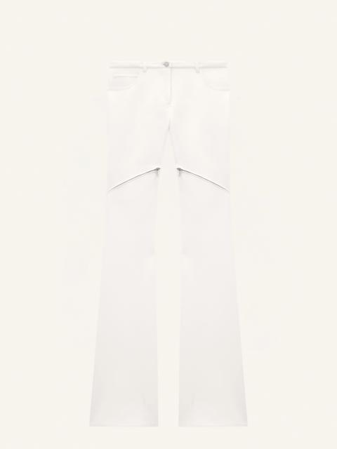 ELLIPSE ZIPPED TWILL PANTS