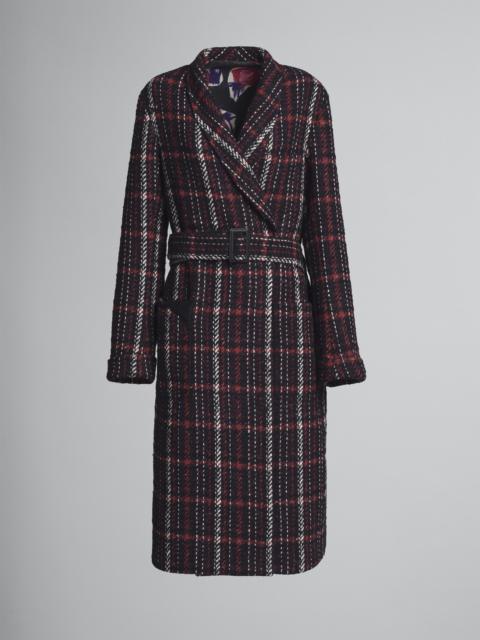 SPECKLED TWEED COAT
