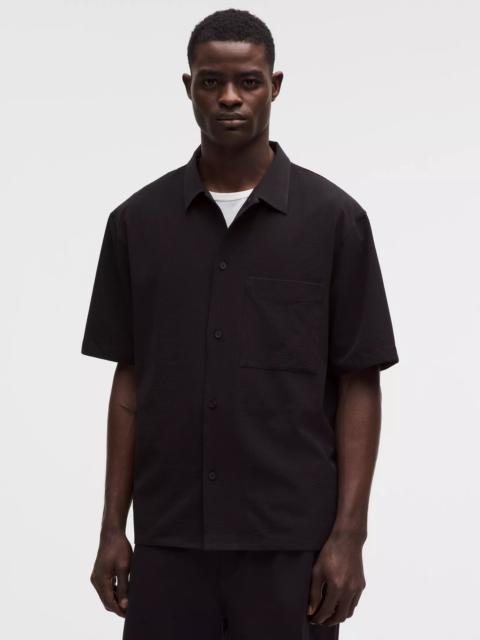 Airing Easy Camp-Collar Shirt *Textured
