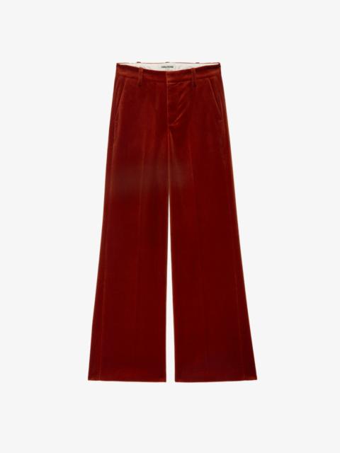 Panol Velvet Pants