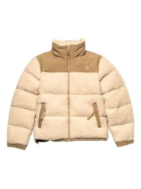 THE NORTH FACE Logo Nuptse Jacket 'Beige' NF0A5A84-11G