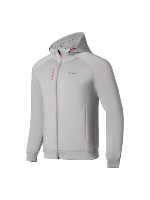 Li-Ning GYM Hooded Coat 'Grey' AWDS791-4