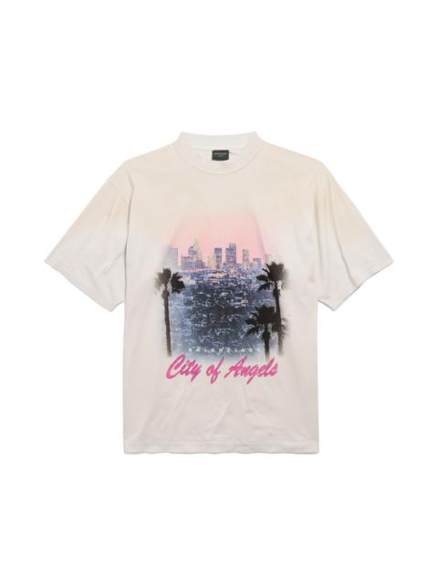 City Of Angels T-shirt Medium Fit in Dirty White