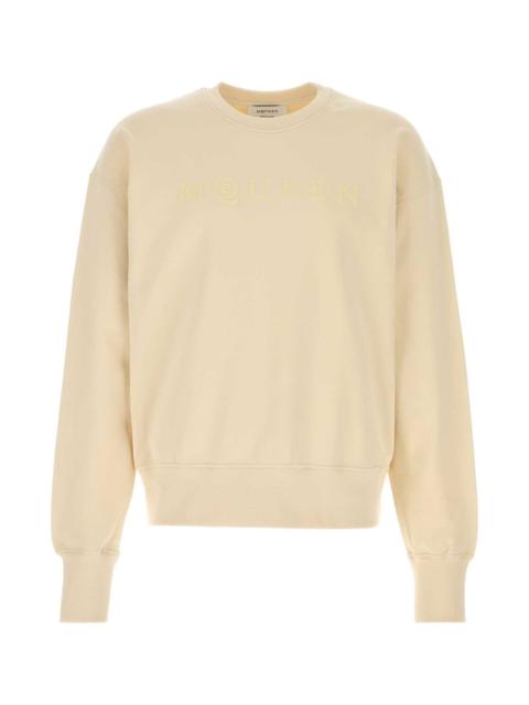 Cream Cotton Sweatshirt