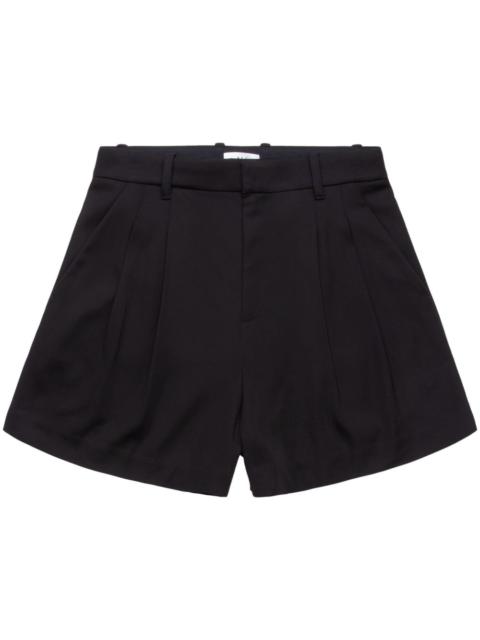 pleated shorts