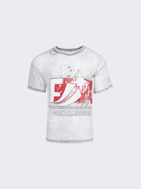 Founding Narrative Tee Blue Burnout