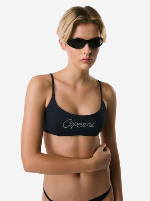 Crystal Logo Bikini Top