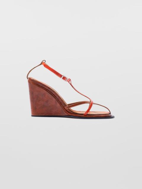 TURBO SANDALO HEELS / orange