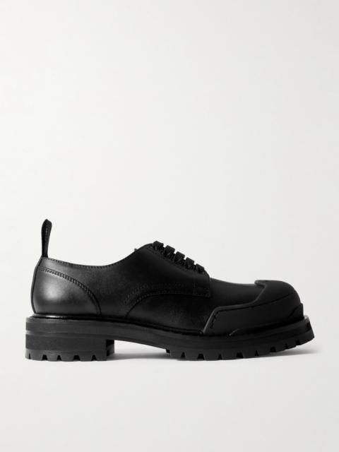 Dada Rubber-trimmed Leather Brogues