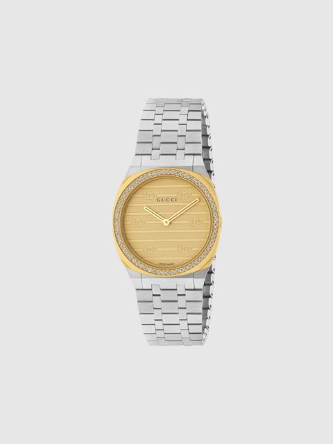 GUCCI 25H watch, 30mm