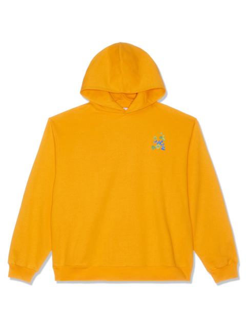 Dripping Flower Logo Jersey Hoodie 'Light Orange'