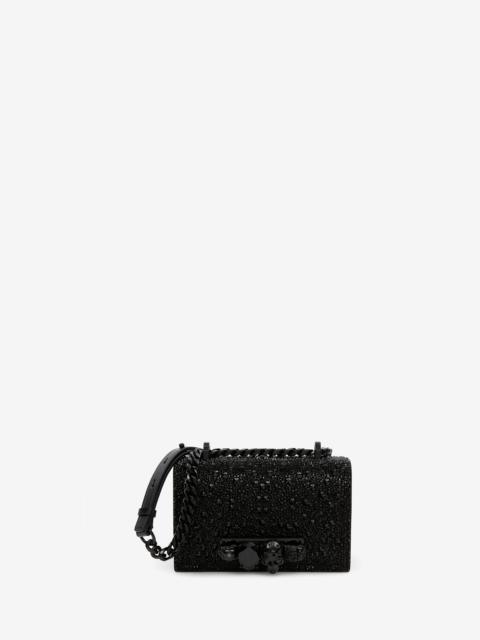Crystal-embellished Mini Jewelled Satchel
