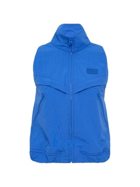 zip-up gilet