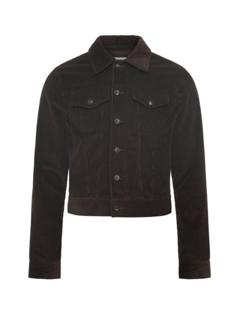 Barry Trucker in Chocolate Cashmere Corduroy