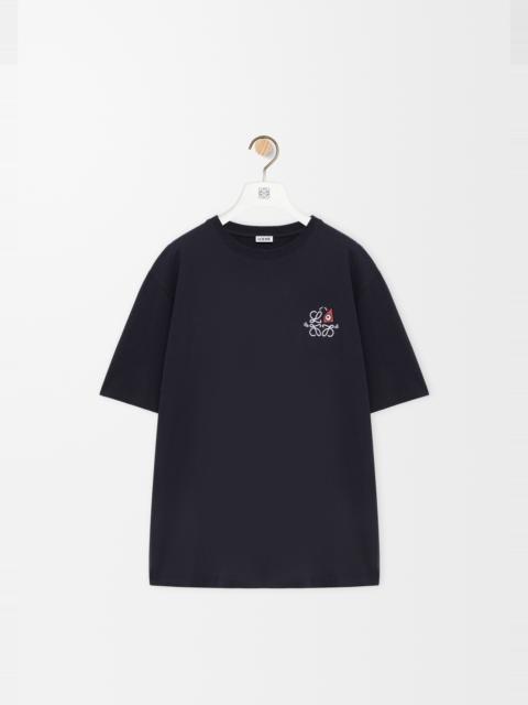 Loose fit T-shirt in cotton