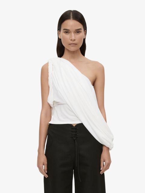 Aiba Draped Jersey Tee