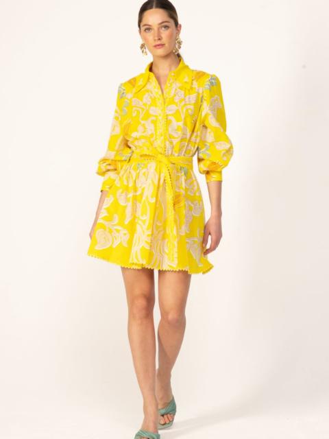 Mini Dress Conti - Yellow Ritual