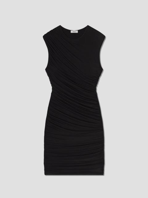ESTER TWIST DRESS IN BLACK
