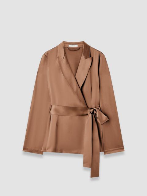 Archer Silk Satin Jacket