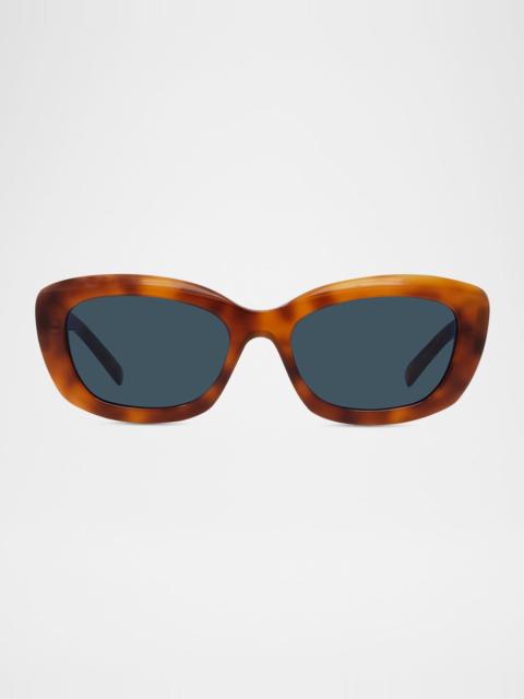 GV Day Rectangular Acetate Sunglasses