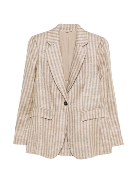striped BLAZER