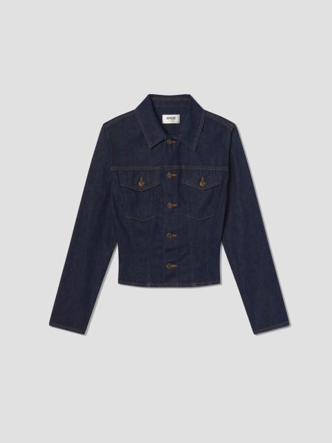 CONTOURED JACKET IN RINSE