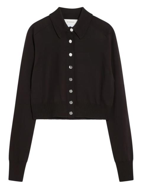 button-fastening cardigan