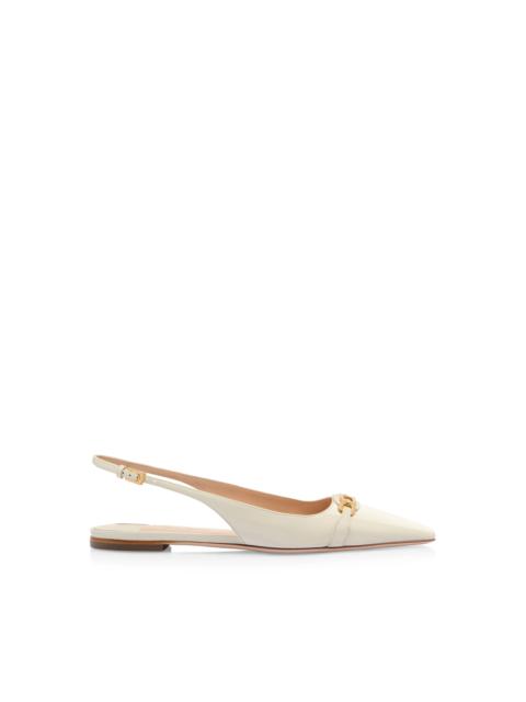 PATENT LEATHER WHITNEY SLINGBACK BALLERINA