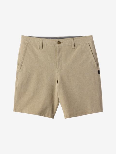 Reserve Heather 19" Hybrid Shorts