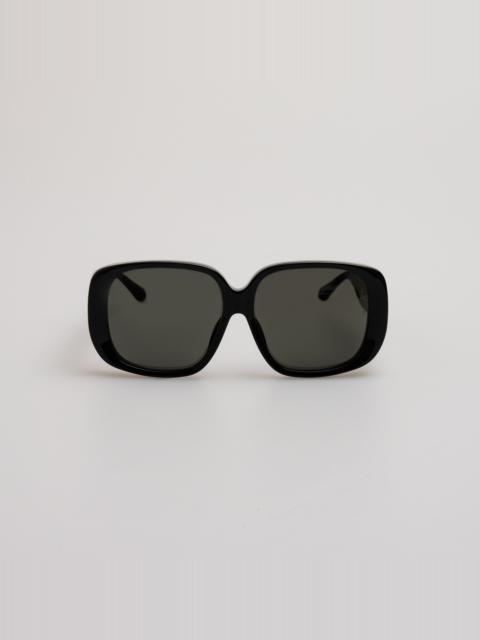 Astrid Oversized Sunglasses in Black