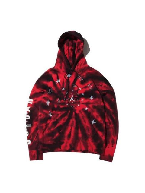 Air Jordan Legacy AJ6 Printing Fleece Pullover Gym Red DD5226-010
