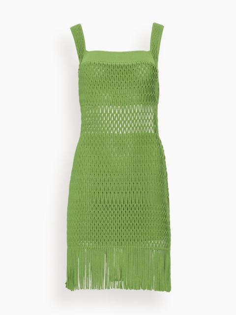 Lyria Mini Dress in Kiwi